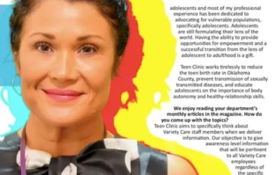 Collaboration Partners: Kali Parks announced employee of the month at Variety Care