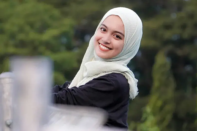 for-youth-resources A teenager smiling