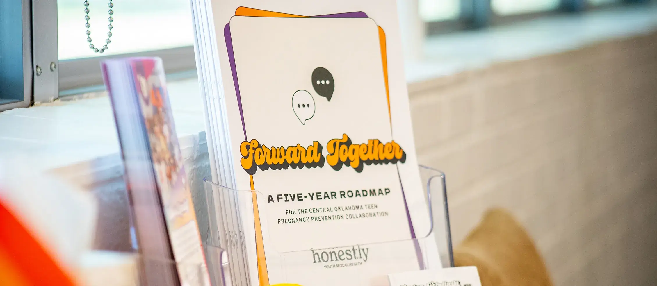 Help on Our Mission Document in office with info on Forward Together plan