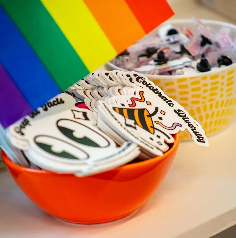 Honestly Stickers Honestly Stickers and Pride Flag