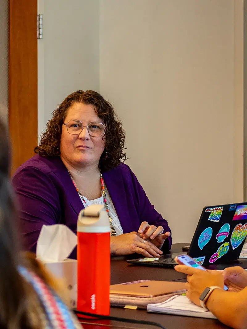 priorities An honestly staff member listening during a meeting