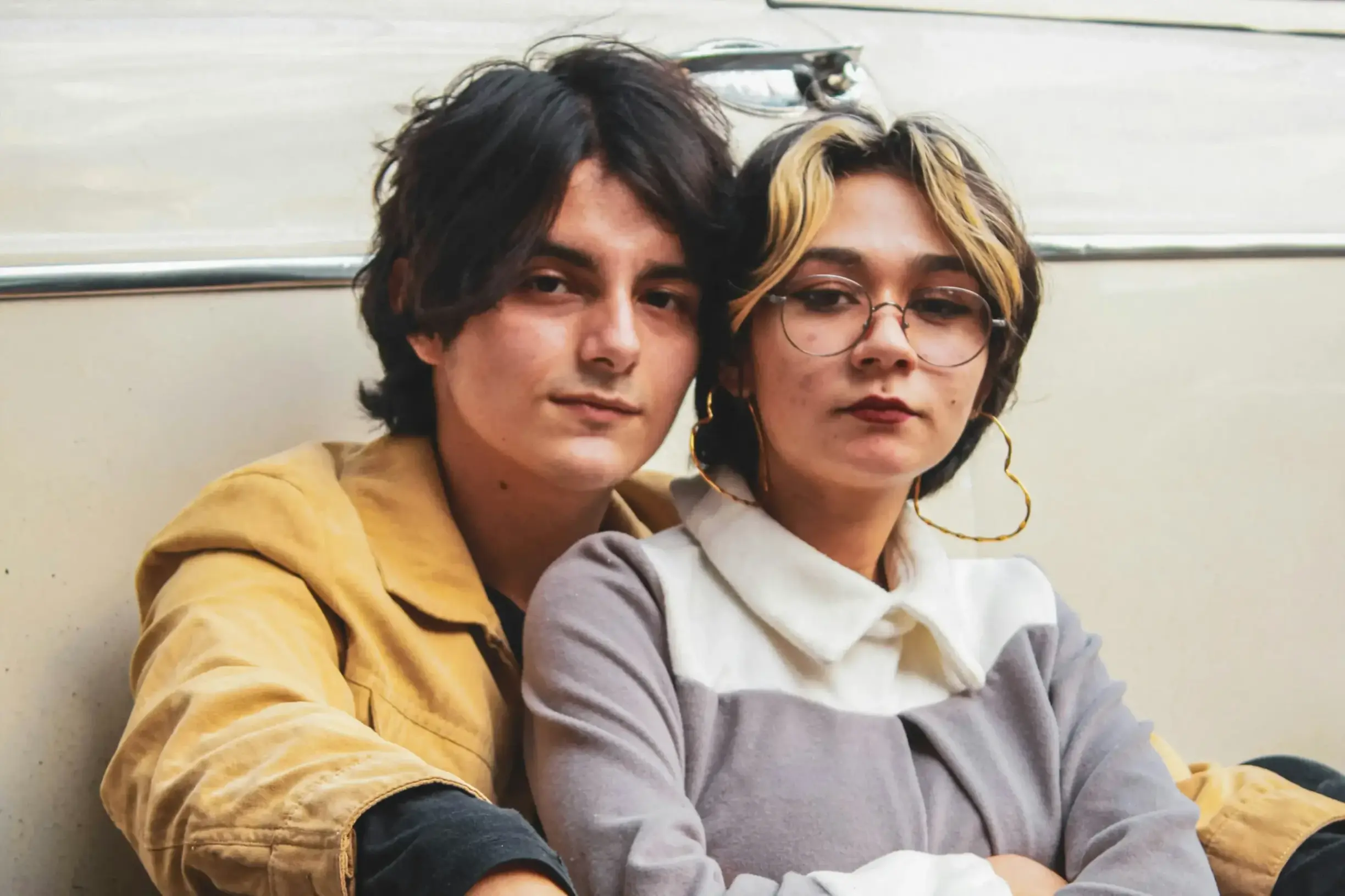 A young couple